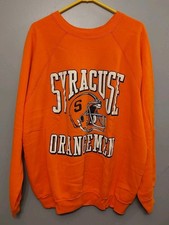 Vintage Syracuse University Orangemen Sweatshirt Crewneck USA 2XL 80s 90s