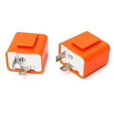 2-Pin Adjustable Electronic Flasher Relay for Motorcycle LED Turn Signal Hyper F