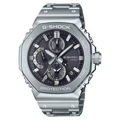 Casio G-Shock GMC-B2100 Series Black Dial Stainless Steel Watch GMCB2100D-1A
