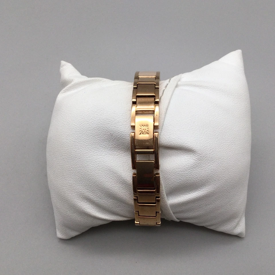 Anne Klein Diamond Accent Women's Watch 28mm Rose Gold Stainless Steel Band - Image 3 of 4