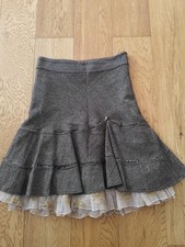 Damen Rock S'Nob Von Sans Noblesse Braun. Wollmischung. Größe M