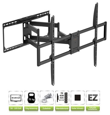 TV Fernseher Wandhalterung | Halter für VESA 200x100 200x200 300x200 300x300