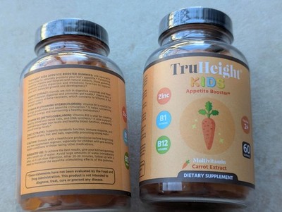 APPETITE BOOSTER MULTIVITAMIN GROWTH GUMMIES 2 bottles SEALED