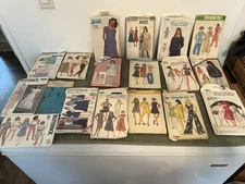 Vintage lot of 44 simplicity and butterick Sewing Patterns