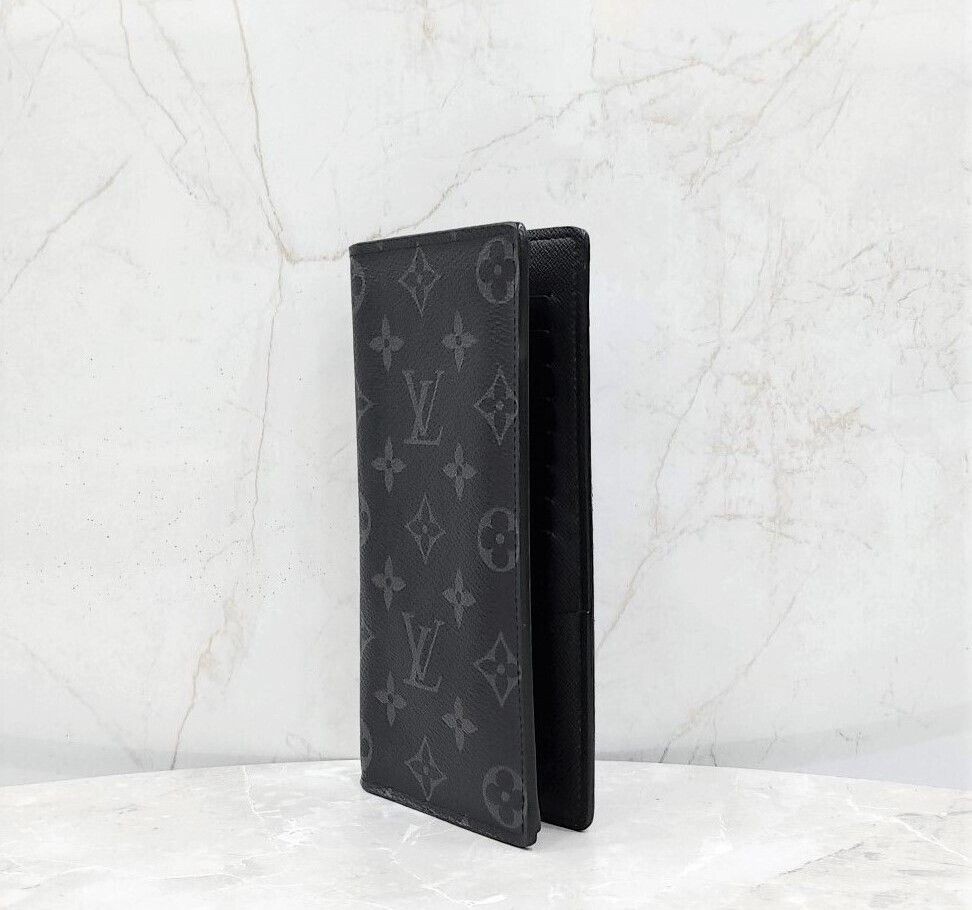 Louis Vuitton Eclipse Monogram Bracca Long Wallet… - image 2