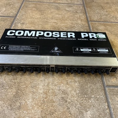 Behringer Composer Pro MDX 2200 Dual-Channel Compressor/Limiter/Gate