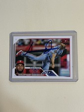 SIGNED 2023 Topps Seranthony Dominguez Baseball Card #US278 Phillies White Sox