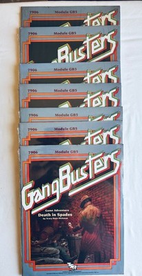 Gangbusters GB5 Death in Spades TSR 1984 NEW SEALED