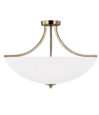 Generation Lighting 4-Light Geary Transitional Semi-Flush Mount Ceiling Lamp 