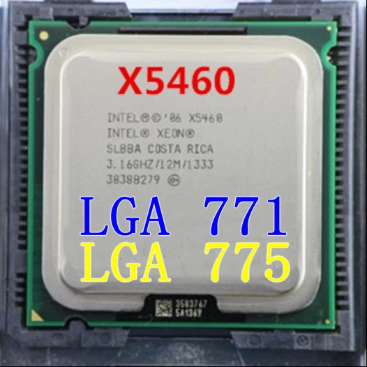 Intel Xeon X5460 3.16GHz quad core processor compatible LGA775 ultra Q9550