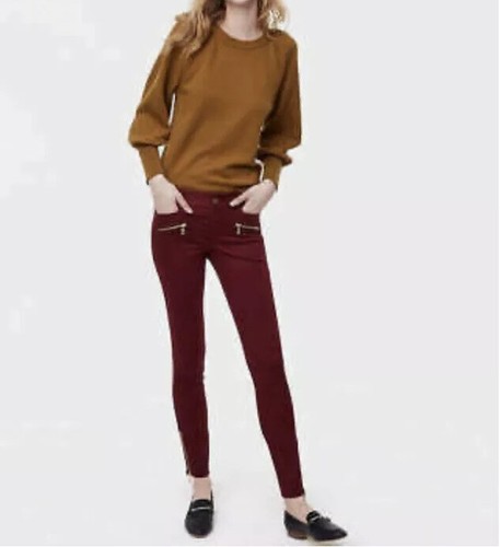 Ann Taylor LOFT Tall Skinny Sateen 