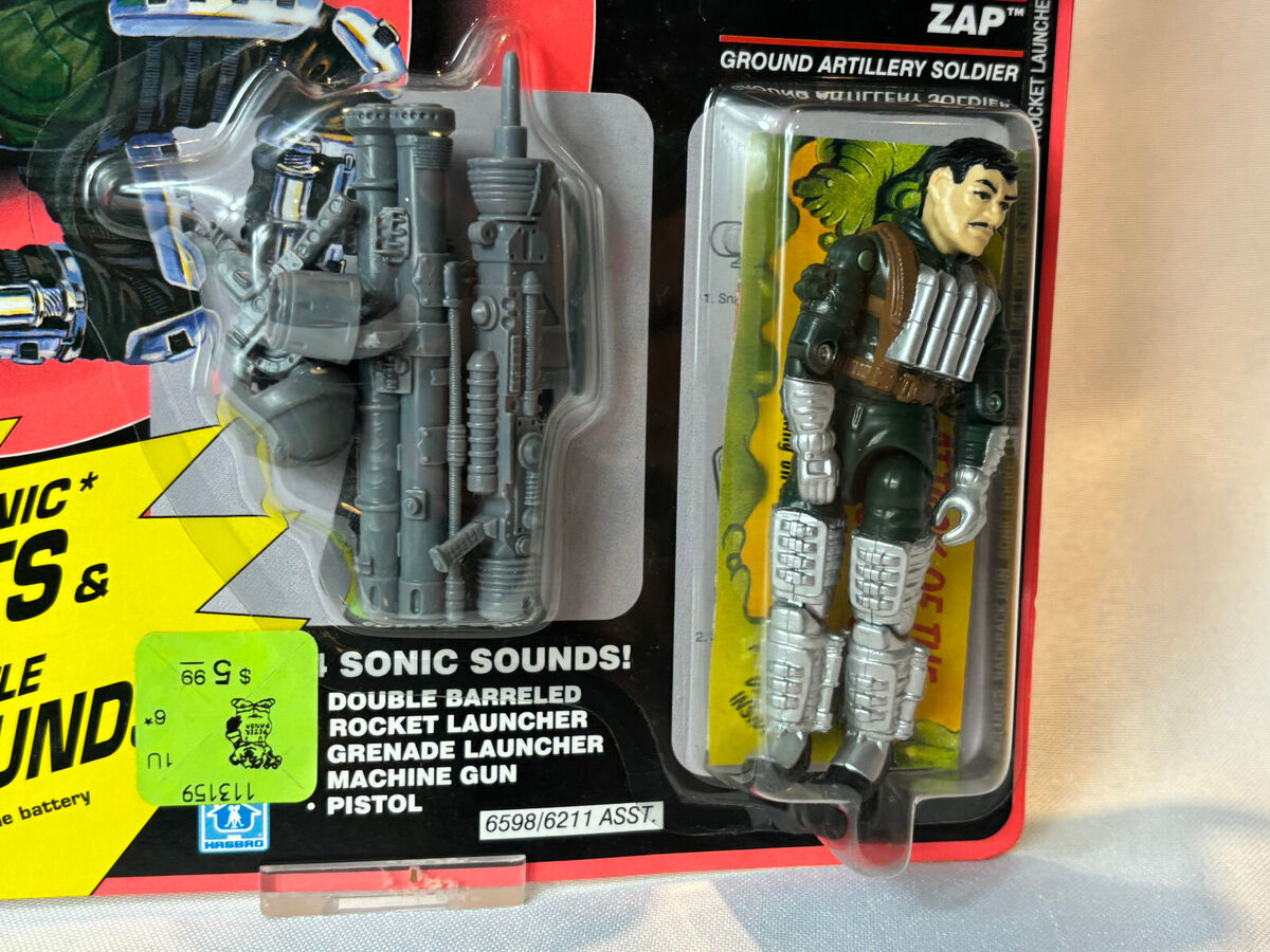 1990 Hasbro GI Joe SUPER SONIC FIGHTER ZAP Action Figure in 1990 Hasbro GI Joe SUPER SONIC FIGHTER ZAP Action Figure in