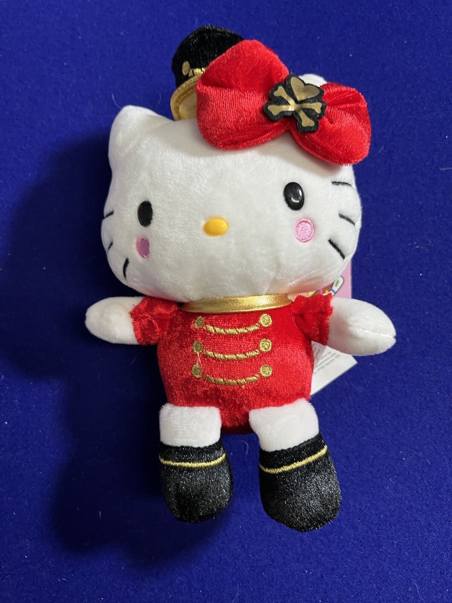Sanrio Tokidoki Hello Kitty Christmas Red Nutcracker Soldier Plush