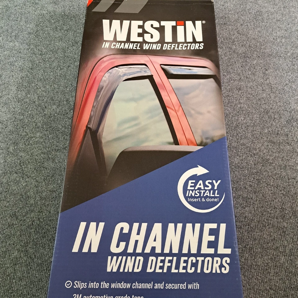 Deflector de viento Westin en canal para Dodge Ram 1500 2019-2021 72-35407 Foto 3 de 4