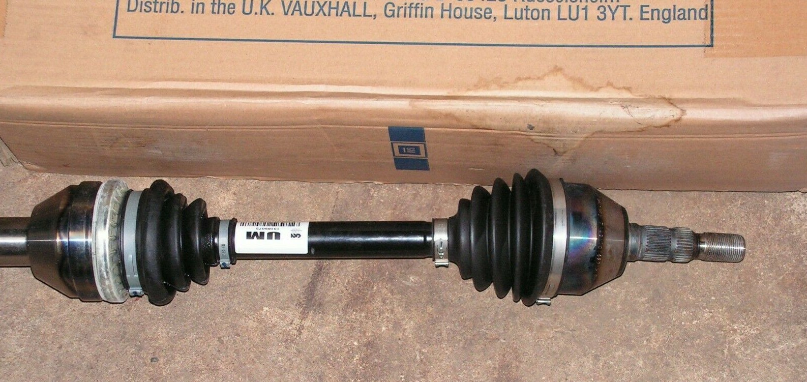 Vauxhall ASTRA H RH Driveshaft Ident Um 13189073 for sale online 