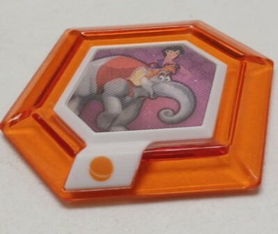 #ad Disney Infinity Power Disc Aladdin Abu the Elephant RARE $7.19