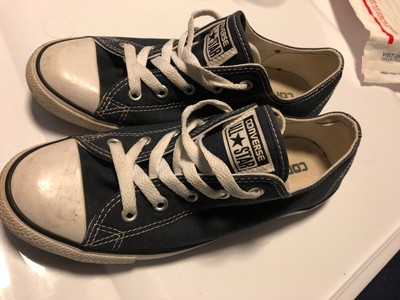 converse dainty navy blue