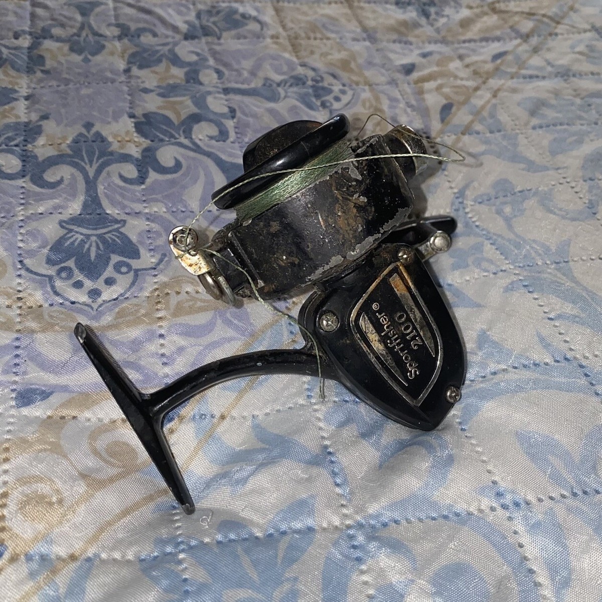Moulinet De Pêche Vintage Sportfisher 2100 - Collectionneur - Pêche Sportive - Fabriqué En France
