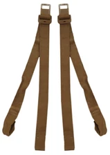 2x - USMC Main Pack Quick Release Lower Attachment Straps Coyote FILBE Rucksack