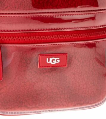 NWT UGG Dannie II Mini Backpack Clear Red Fur | eBay display picture 3