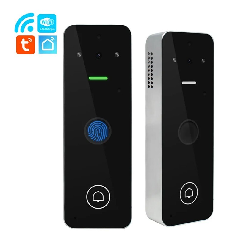 Tuya Smart WiFi Videocitofono IP65: Controllo Accessi con Impronta Digitale