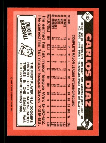 1986 Topps Tiffany 272-527 EX-MT/NM Pick From List All PICTURED - Picture 128 of 470
