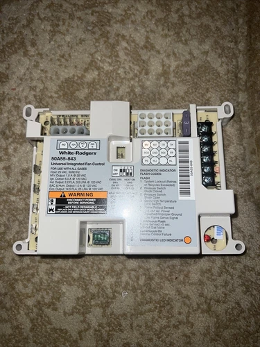White-Rodgers 50A55-843 Integrated Furnace Control Board / Universal Replacement