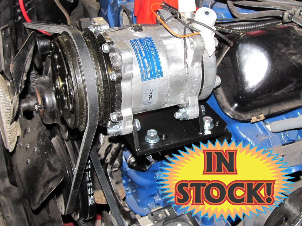 CB-YCOMBO-KIT-fits w/York To Sanden A/C Conversion Kit w/V-Belt ...