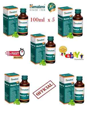 Himalaya Mentat DS Syrup Ayurvedic Mental Energy Channelizes 5 X 100ml 2027