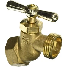 Mueller Industries 102-404 3/4" FIP Hose Valve, 3/4-Inch