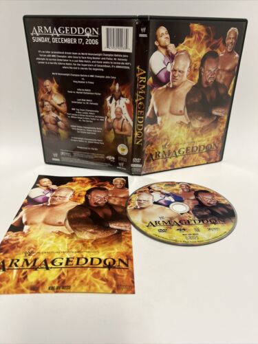 WWE Armageddon 2006 Wrestling PPV DVD Batista/Cena vs King Booker/Finlay - Picture 1 of 5