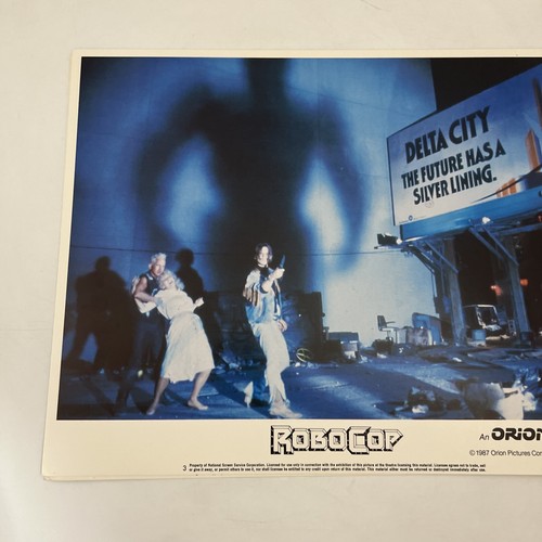 ROBOCOP ORIGINAL 11x14 LOBBY CARD SET OF 3 Cards- 1987 PETER WELLER NANCY ALLEN - Picture 6 of 10