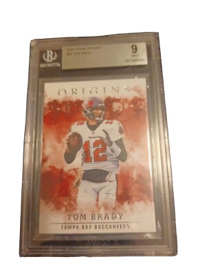 Tom Brady 2020 Graded Panini Origins