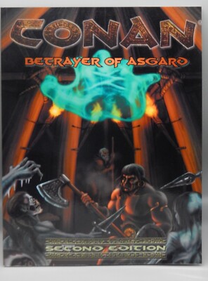 BETRAYER OF ASGARD Mongoose Publishing CONAN 2d edition RPG d20 D&D guide book !