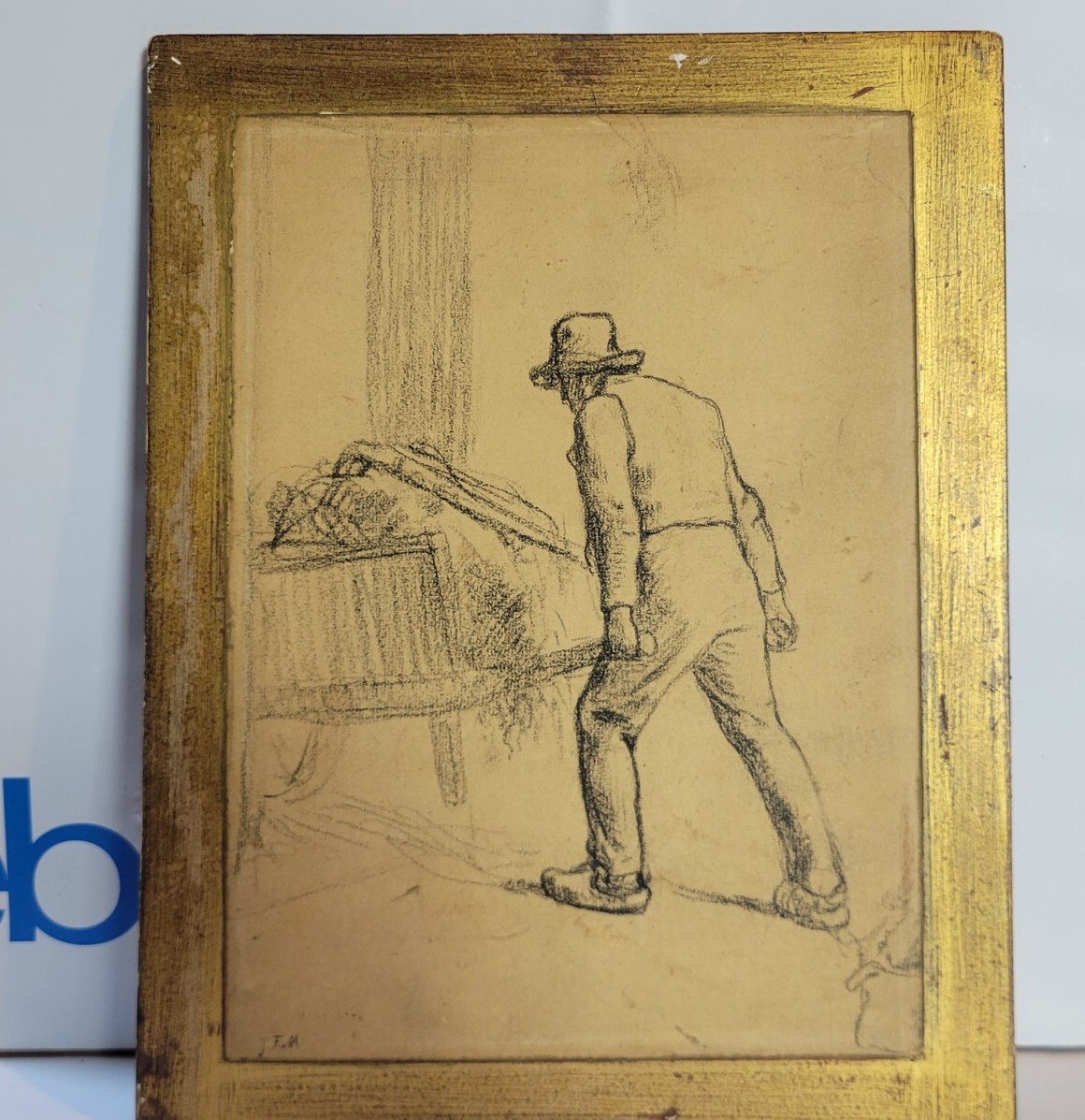 Fratelli Alinari Print On Wood Lungarno Corsini 24 R Firenze Italy