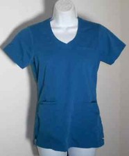 Grey's Anatomy Teal Nurses Uniform Scrub Top Size XXS