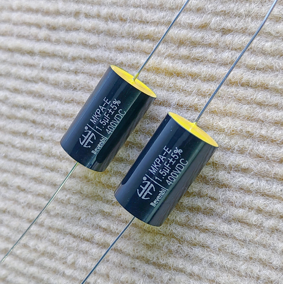 Condensateur Film Métallisé MKPA-C Axial - 0,1uF à 100uF - 250V/400V DC - Pour Audio Et électronique