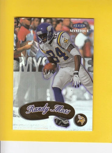 1999 Fleer Mystique Gold #100 Randy Moss Minnesota Vikings NM-MT+