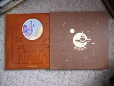 The Illustrated History of NASA Limited Edition Leather Cover Slipcase