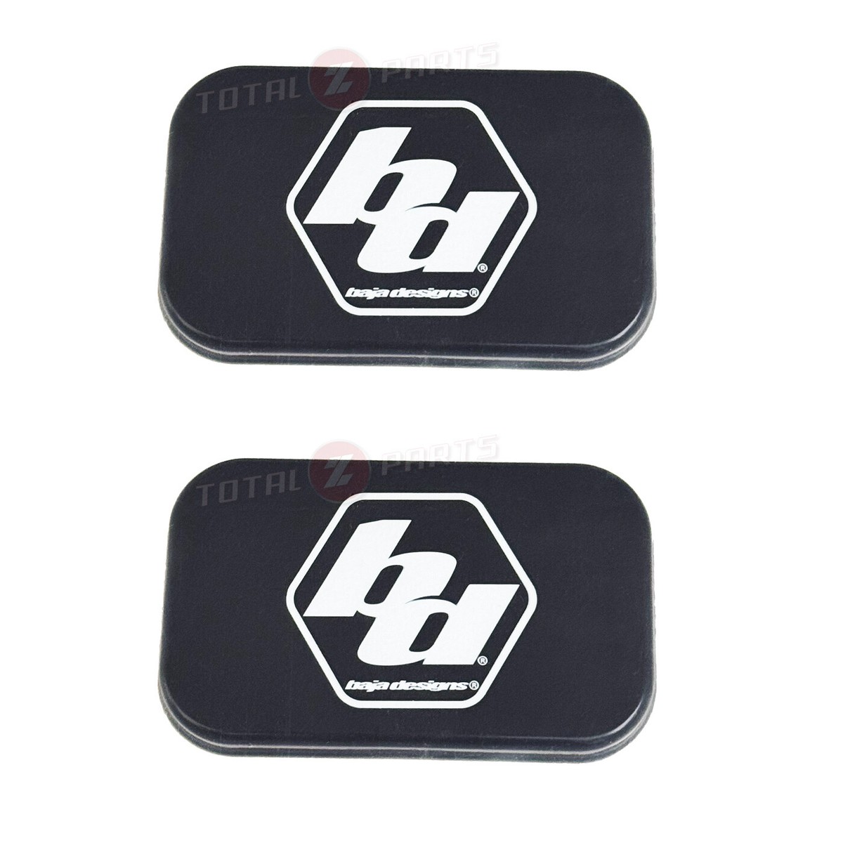Baja Designs® S2™ Black LED Lens Cover Snap On Rock Guards (Pair