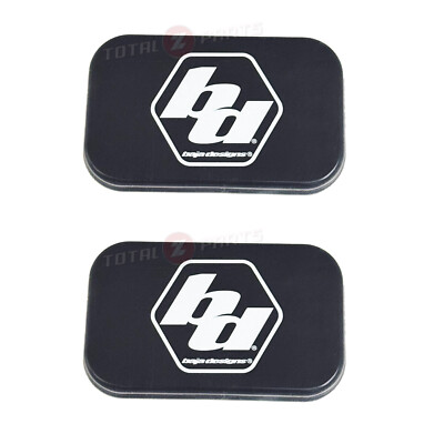 Baja Designs® S2™ Black LED Lens Cover Snap On Rock Guards (Pair