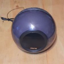 iHome iBT29 Bluetooth Color Changing Dual Alarm Clock FM Radio Chager Read Disc 