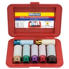 Ken-tool 30259 7 pc. 1/2" Drive 6PT Thin Wall Impact Socket Set