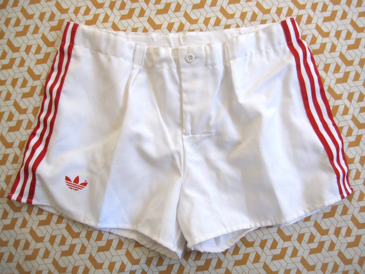 Short kodokan Rouge Vintage polyester Nylon 80'S Football
