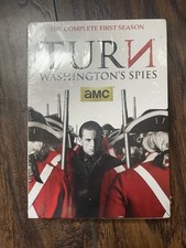 Turn: Washington's Spies: the Complete First Season DVD, 2014 NWT