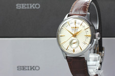 N MINT w/Box SEIKO Presage 4R57-00E0 SARY082 40mm Silver Dial AT Men's Watch