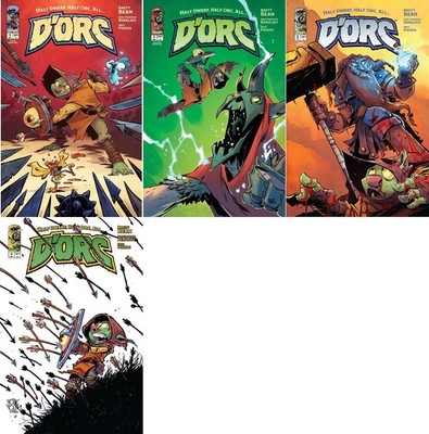 DORC #1,2,3,4 - Bundle Lot - Image Comics 2026