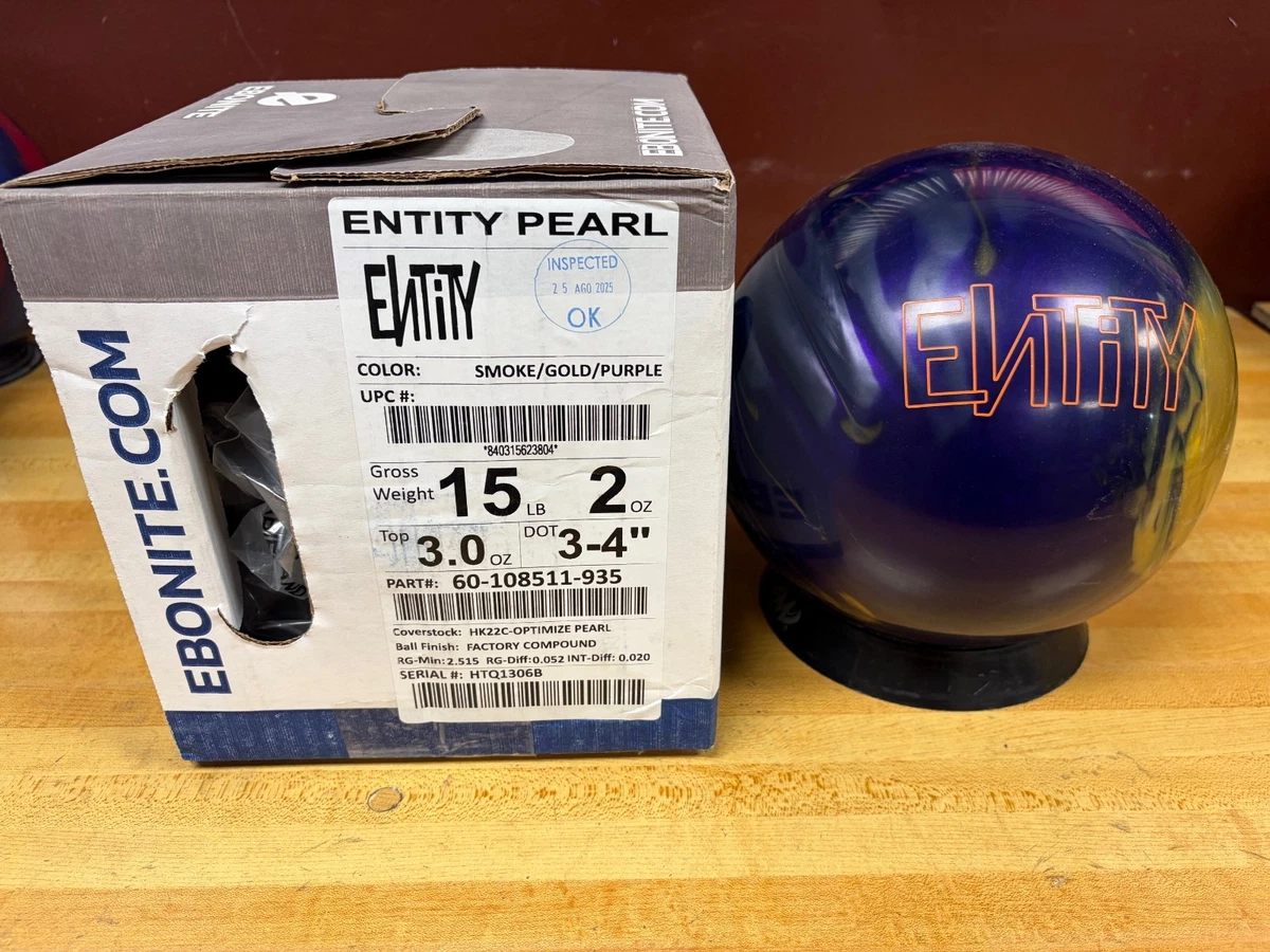 Ebonite Reactive Resin 15 lb Item Weight Bowling Balls for sale | eBay