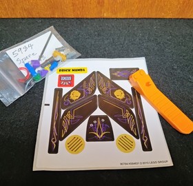 LEGO Space Police 5984 - Lunar Limo - 2010 Set - 100% Complete + Extras - NICE!