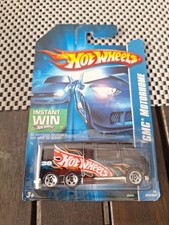 Hot Wheels 2007 GMC Motorhome In BLACK #208 (Instant Win Card)